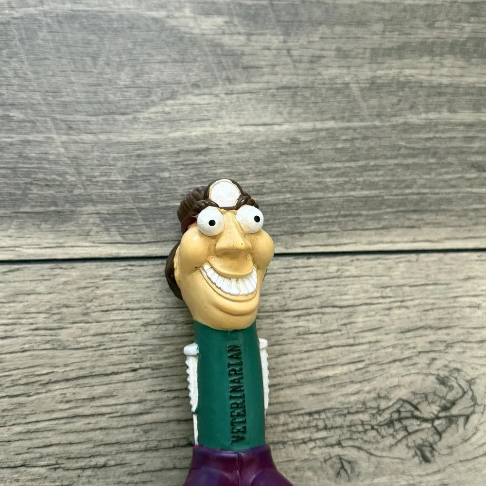 Vintage 1993 Ethical Veterinarian Dog Squeak Toy EPIC Mini Football USA Lot Rare
